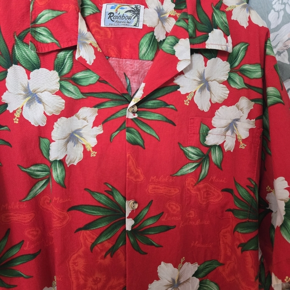 Tall L Men's Hawaiian Shirt - Picture 1 of 4